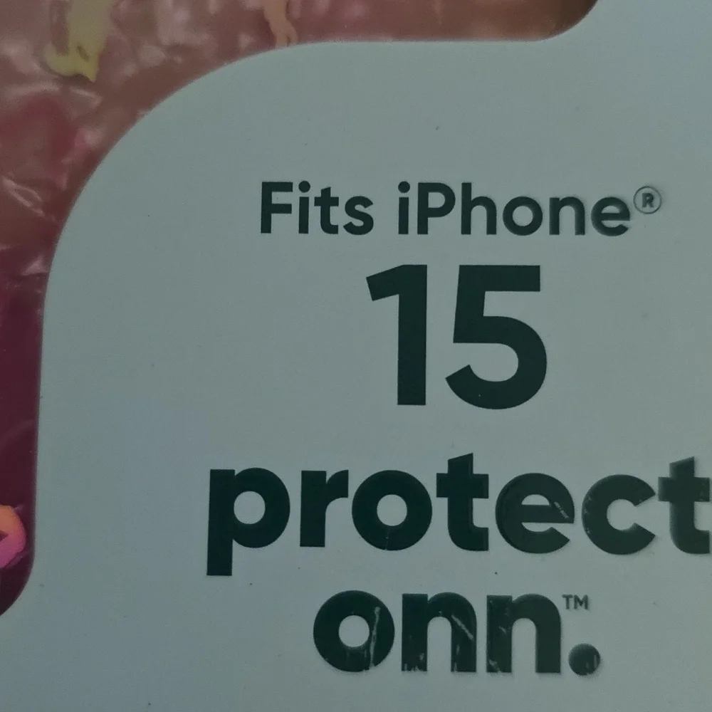 onn. Protect Phone Case for iPhone 15 with 10' Drop Protection